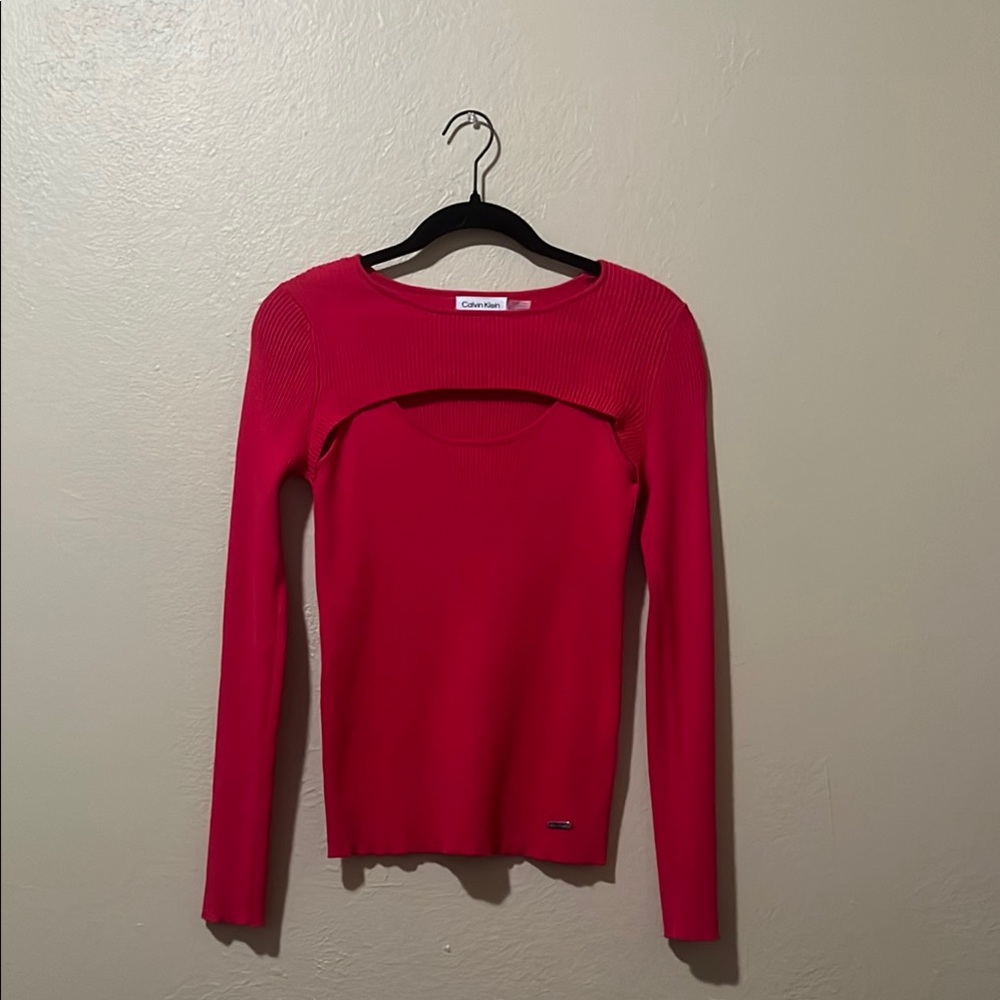 Calvin Klein Red Women's Top